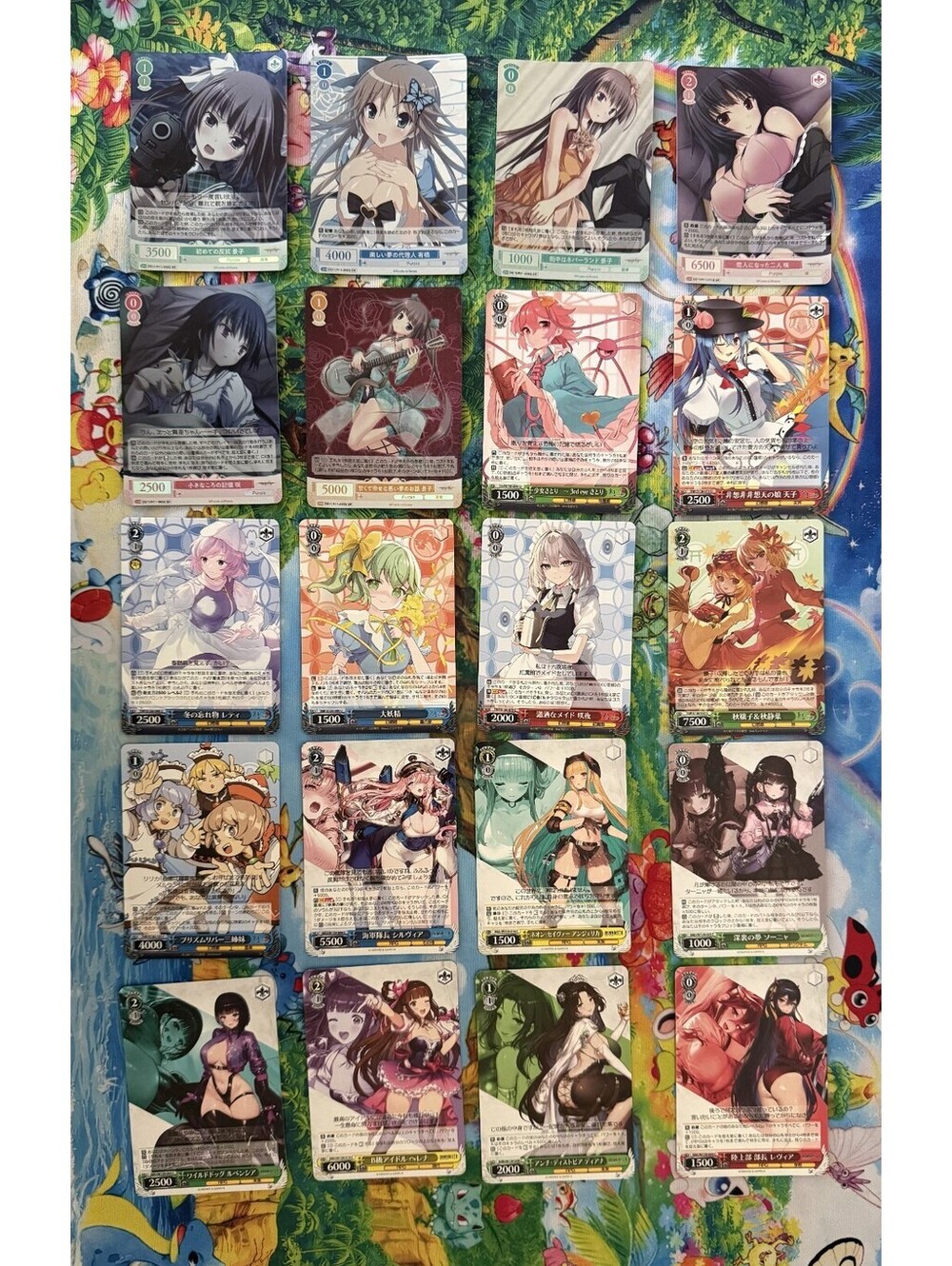 Weiss Schwarz 20 Card Lot Mixed Anime TCG RAW D3